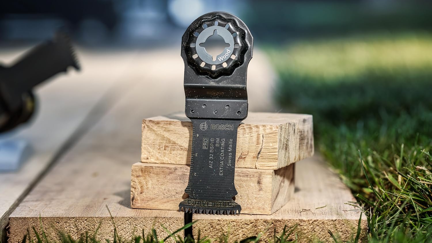 Detalle 2 de Bosch PRO AIZ 32 BSPIB – Lame multi-matériaux 32 mm pour outil multifonctions