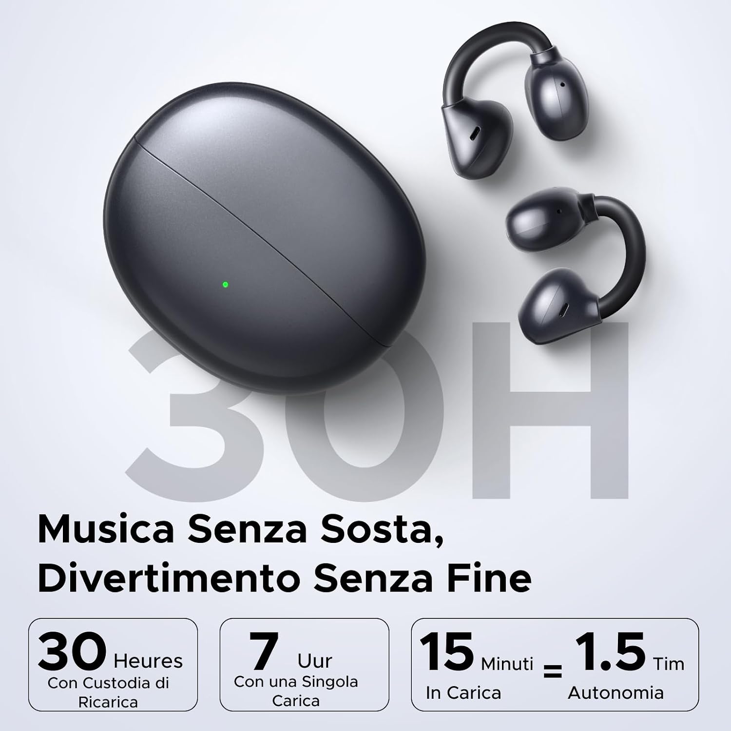 Thumbnail 6 de UGREEN HiTune S3 Pro cuffie true wireless 30H riproduzione