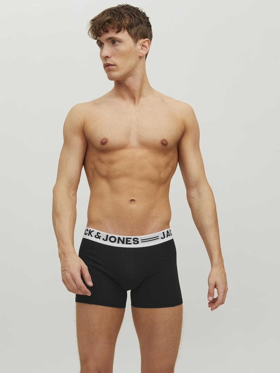 Thumbnail 6 de JACK & JONES Herren Trunks im 3er-Set aus Bio-Baumwolle (elastischer Bund)