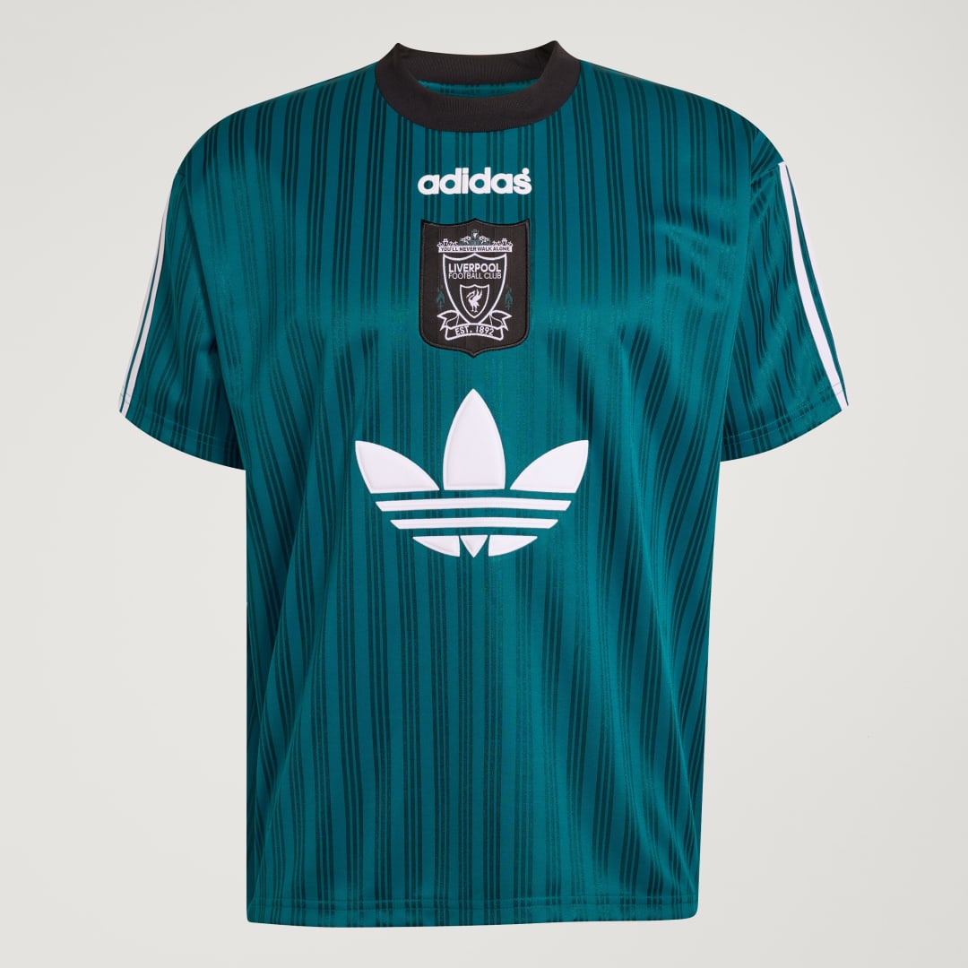 Thumbnail 3 de Camiseta poliéster Liverpool FC 95 de Adidas (verdes) – comfort y club en una prenda