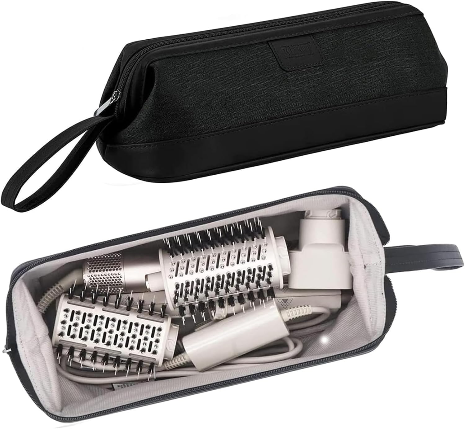 Detalle de BUBM Portable Travel Storage Bag for Dyson Supersonic, Airwrap, Corrale and Shark Flexstyle – Compact, Durable Case