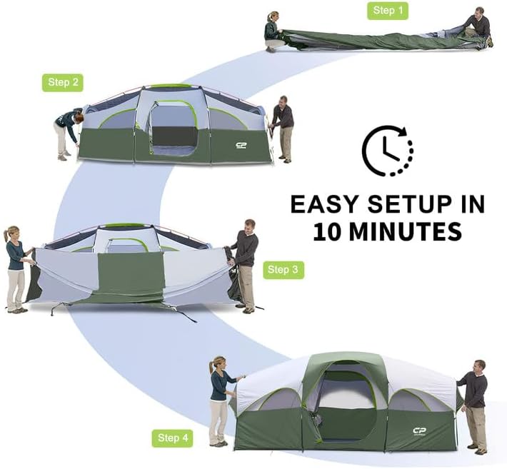 Thumbnail 5 de CAMPROS CP Tent 8 Person 72in Center Height