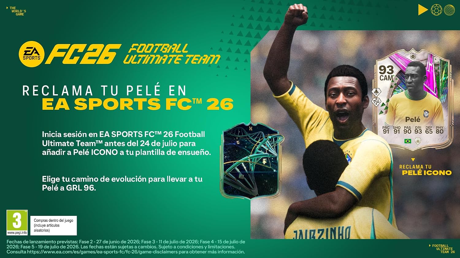Detalle de EA SPORTS FC 26 Standard Edition PS5 — videojuego