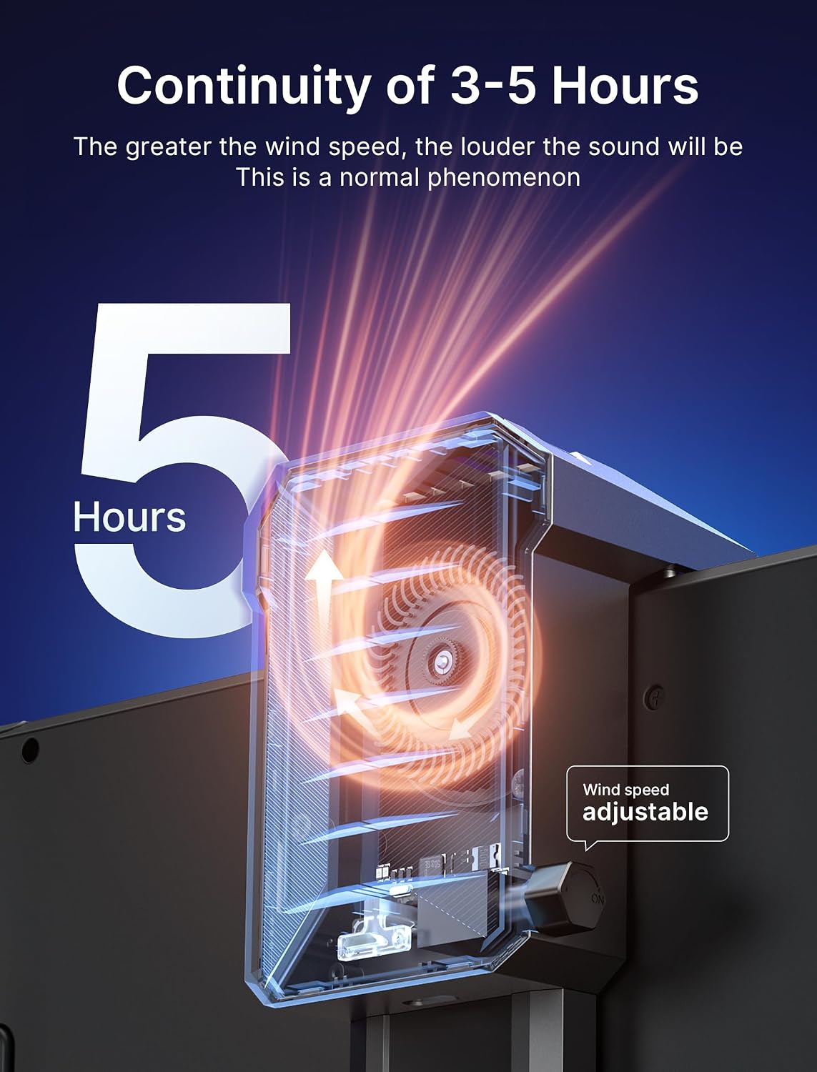 Thumbnail 4 de JSAUX Cooling Fan for Steam Deck OLED 8–15°C drop