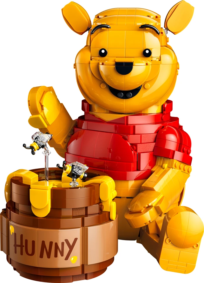 Thumbnail 4 de LEGO Disney Winnie Puuh 43300 – Bär mit beweglichem Kopf und Honigtopf