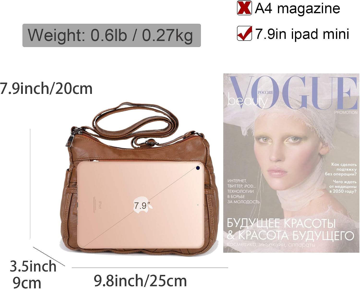 Detalle de Gladdon Multi pocket cross-body bag