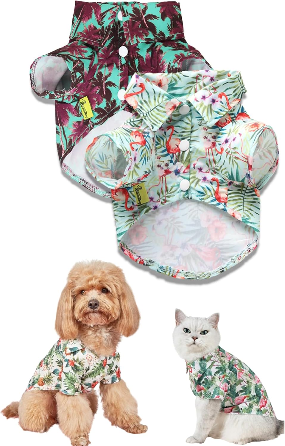 Thumbnail 6 de DroolingDog Dog Hawaiian Shirt, Small