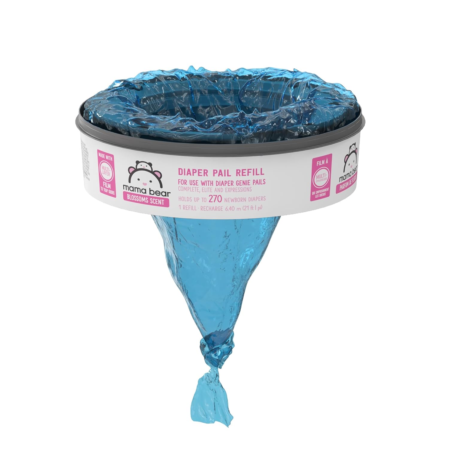 Thumbnail 1 de Amazon Mama Bear Blossoms Diaper Pail Refills 2160 count