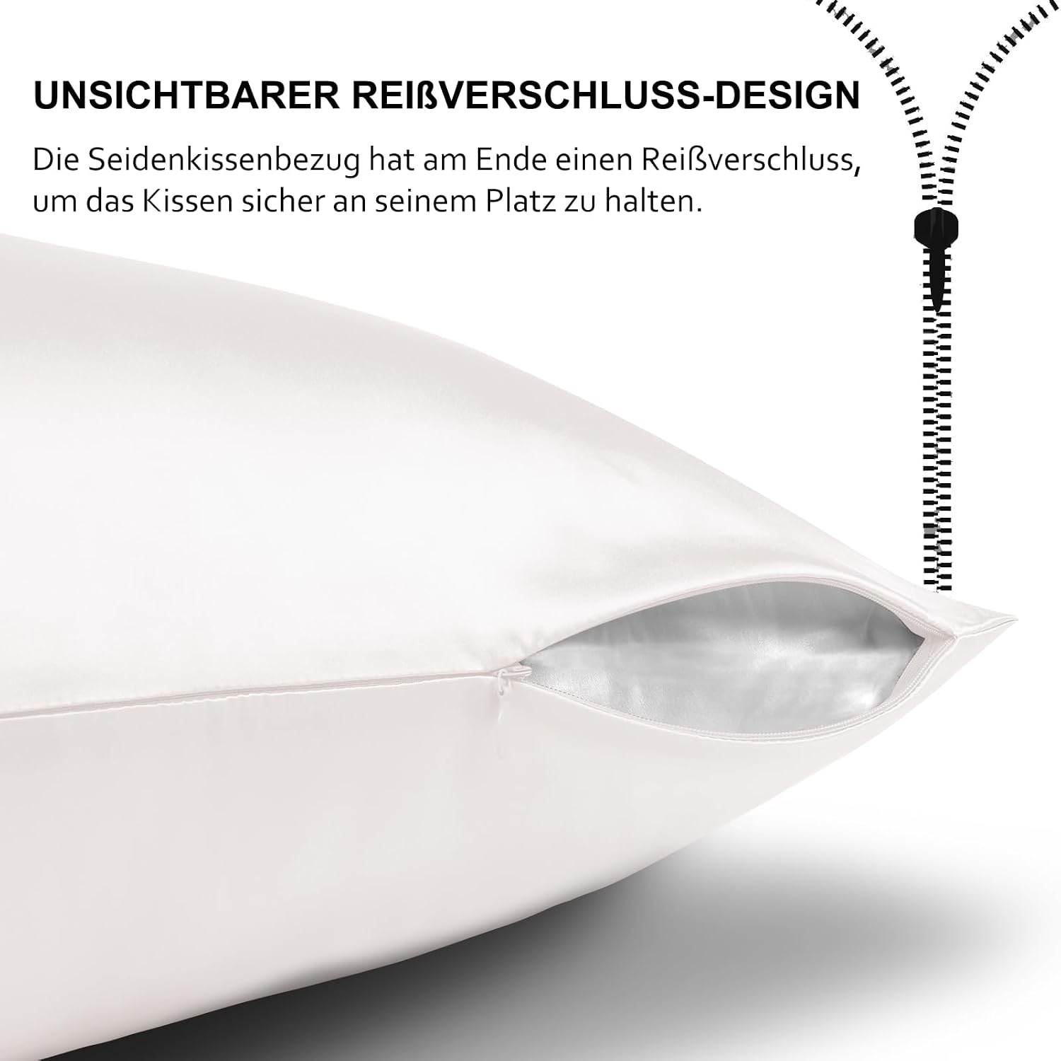 Detalle 2 de Ravmix SeidenKissenbezug 40x80