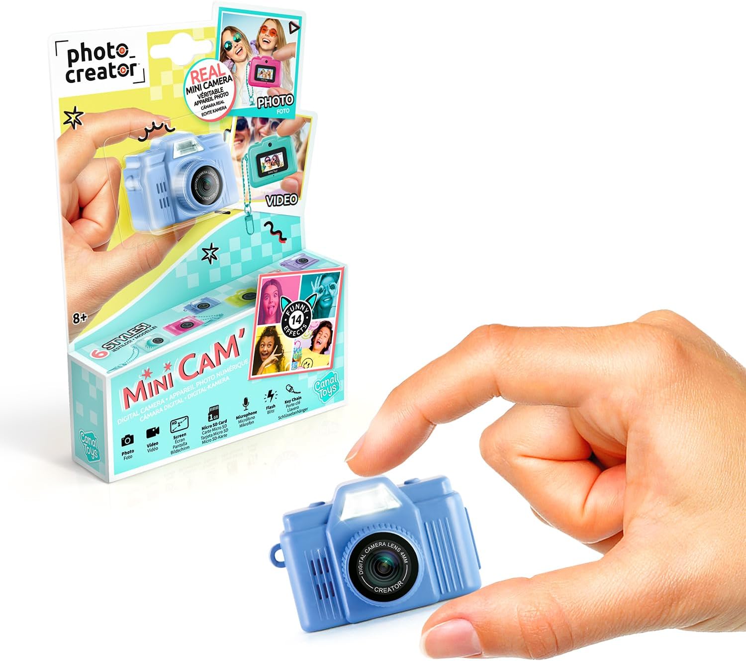 Detalle de Canal Toys CLK 059 Mini-Digitalkamera 1GB