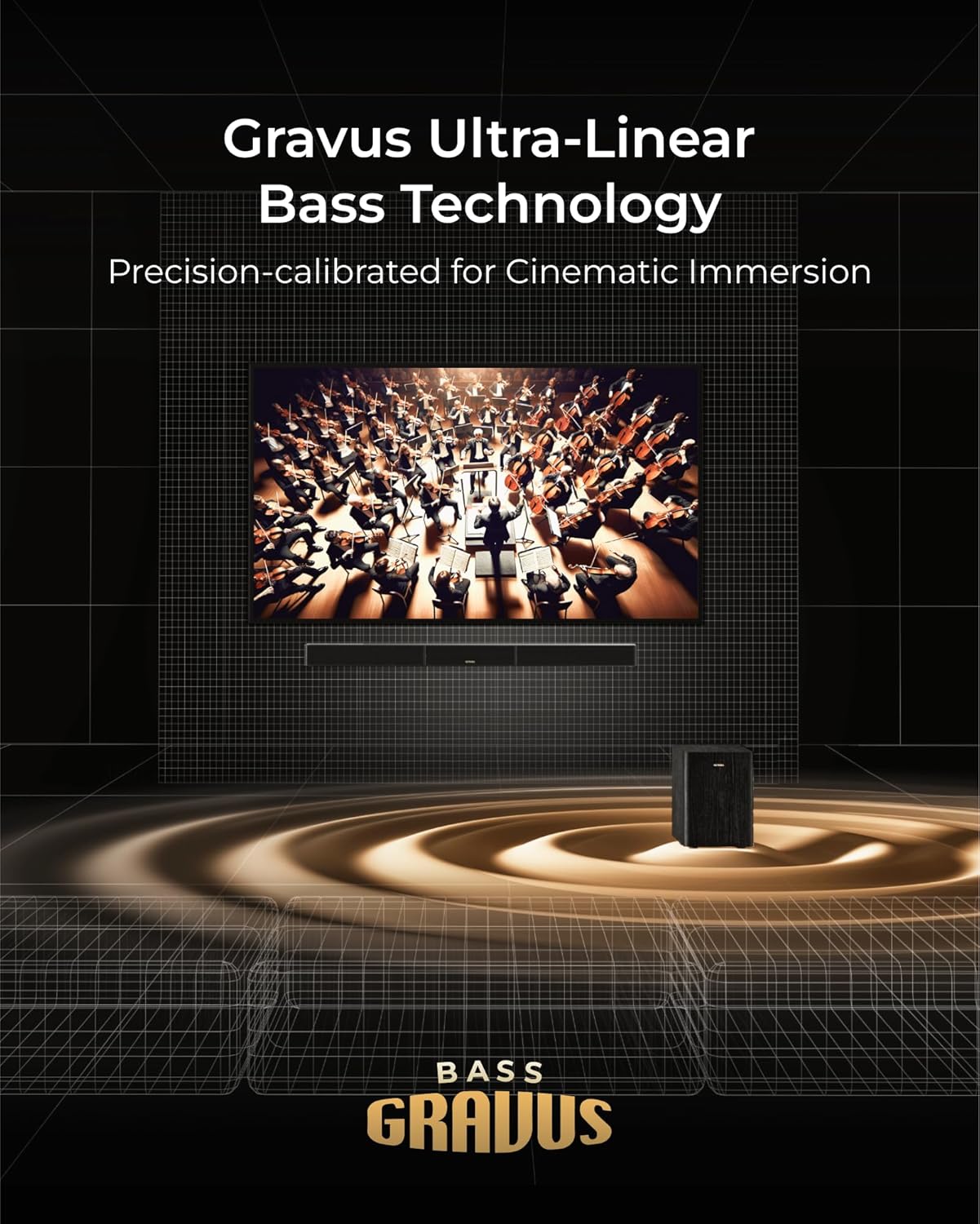 Thumbnail 2 de ULTIMEA Skywave X40 530W soundbar with Dolby Atmos