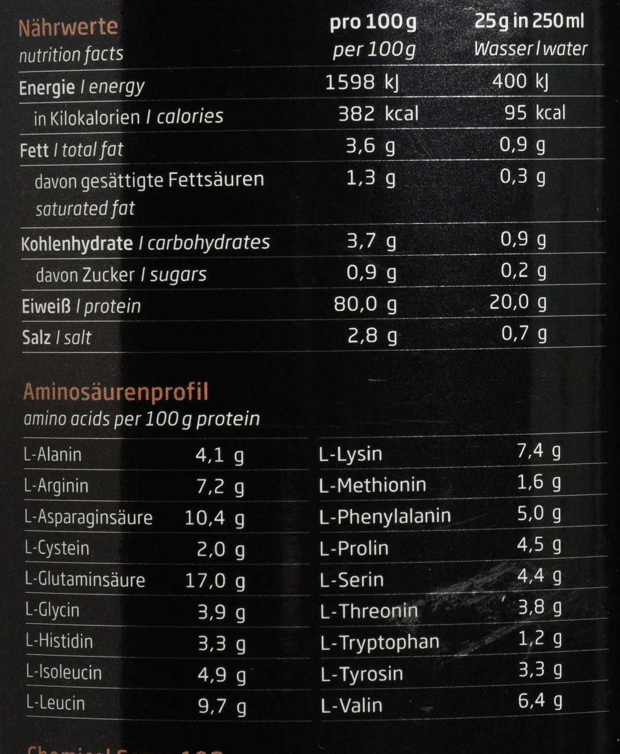 Detalle 2 de AnovonA Proteinpulver Schoko Nuss 450g