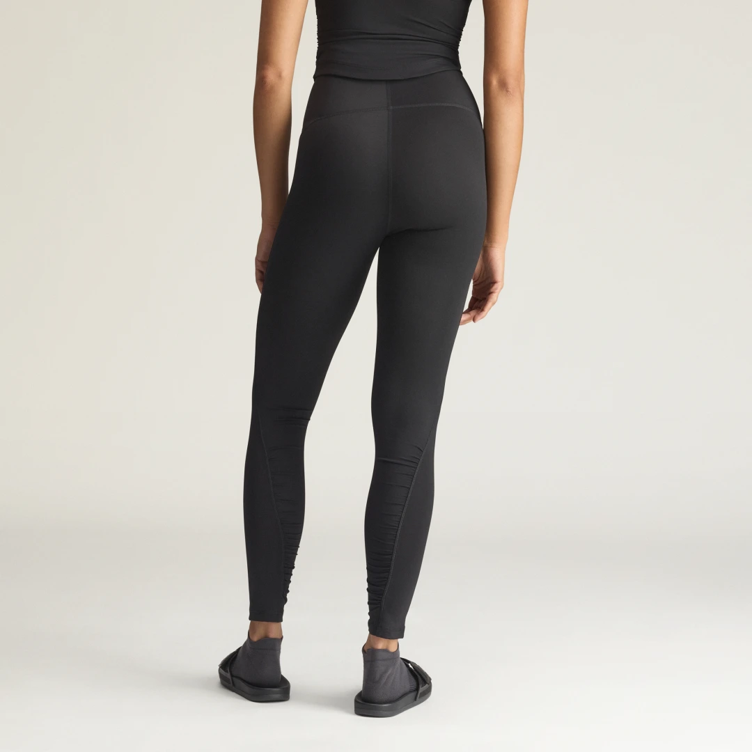 Thumbnail 1 de Mallas fruncidas Adidas by Stella McCartney Studio – negro