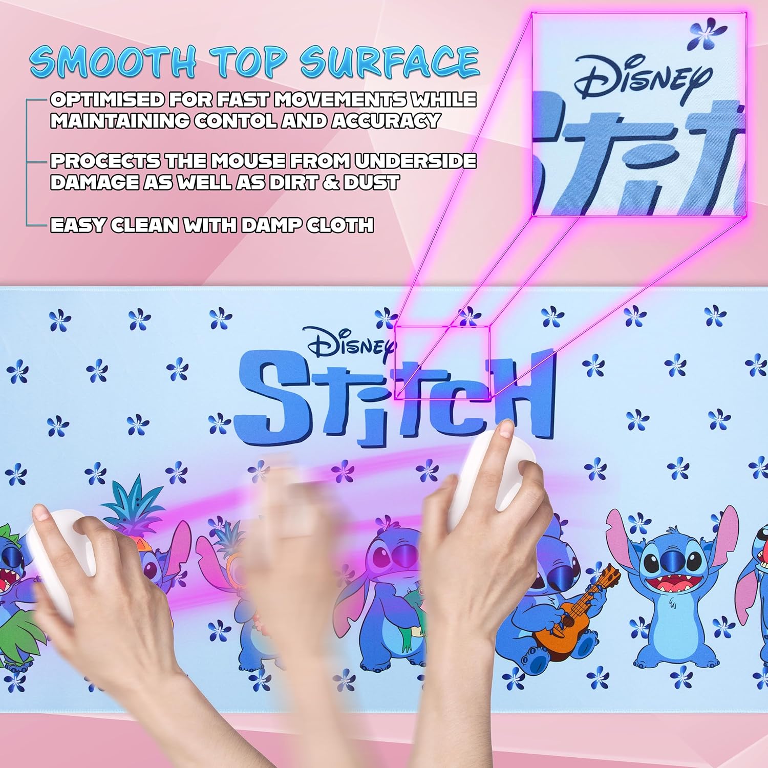 Thumbnail 4 de Disney Stitch Desk Mat 80 x 36 cm mouse mat 🖱️