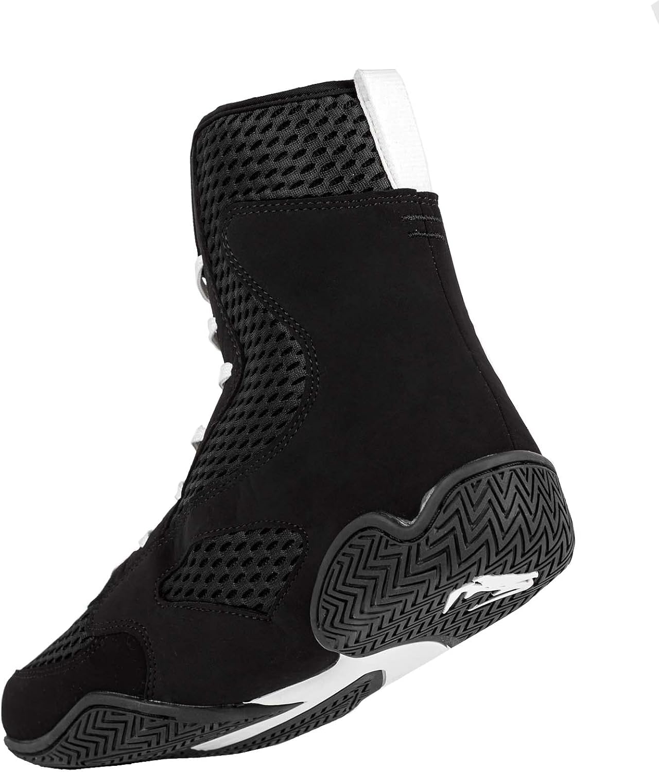 Detalle 1 de VENUM Contender Boxing Shoes, Lightweight Mid-Cut with Honeycomb Mesh