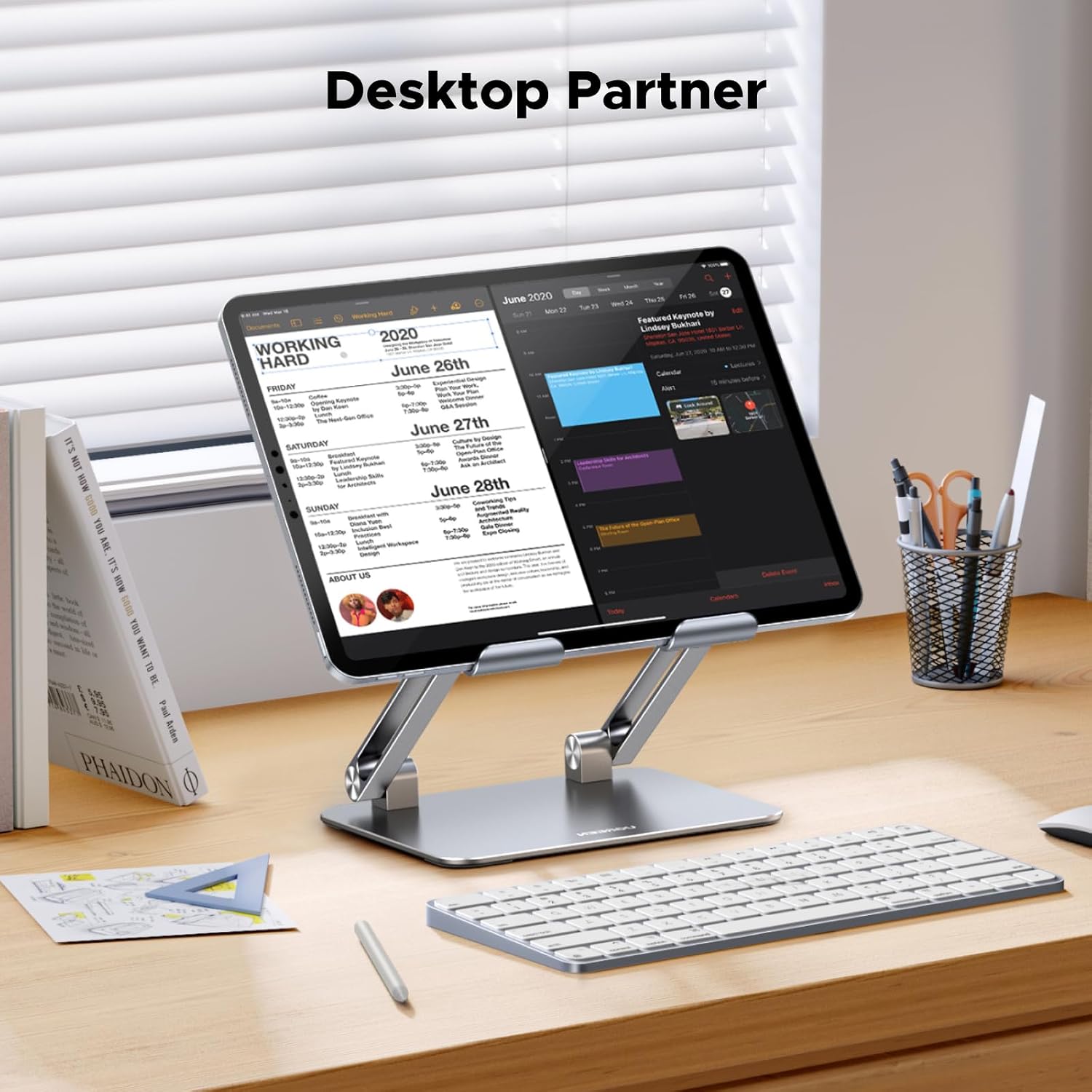 Thumbnail 3 de UGREEN iPad Stand adjustable desk mount 13-inch