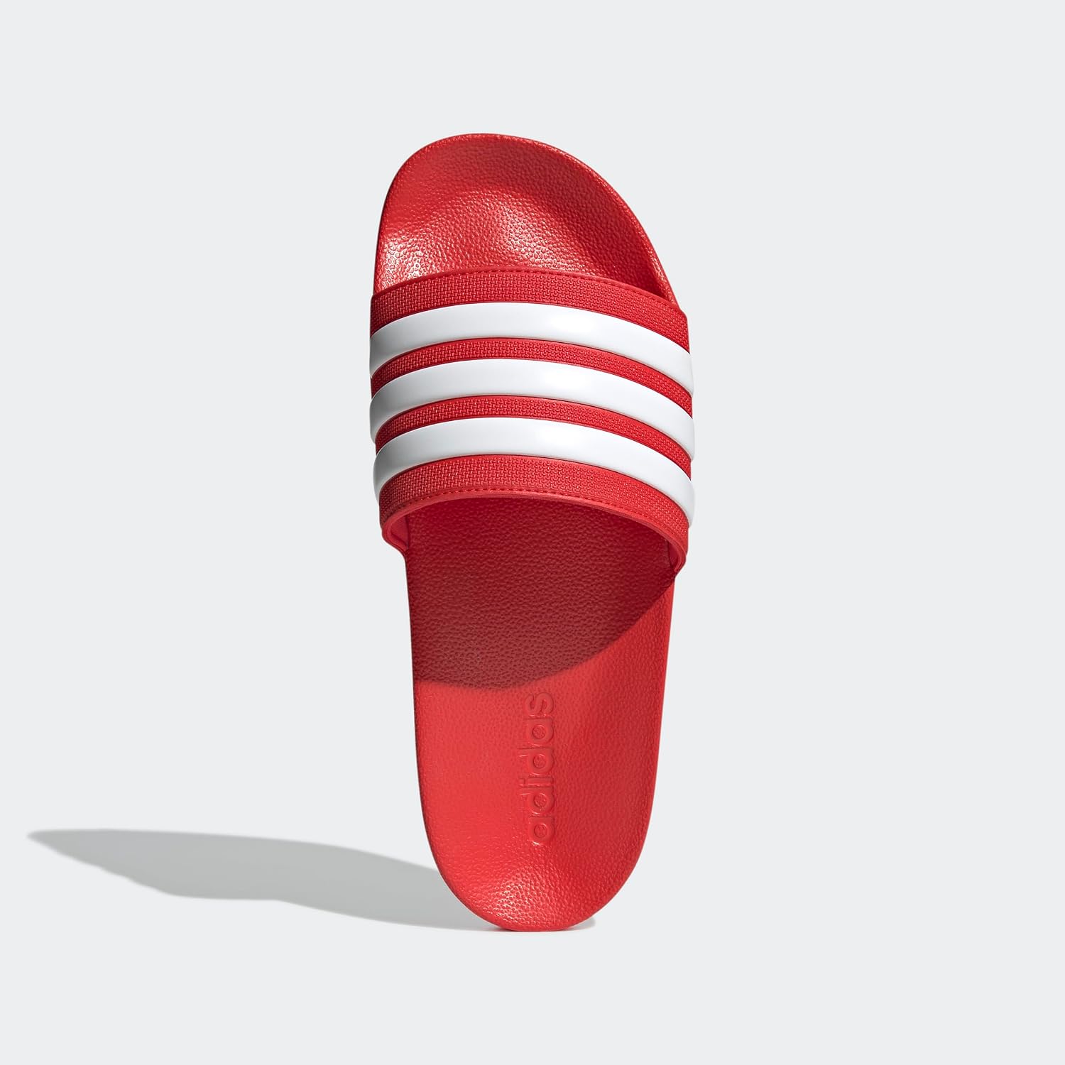 Detalle de adidas Adilette Shower Slides Slipper Unisex, Vivid Red / Cloud White, Größe 42 EU