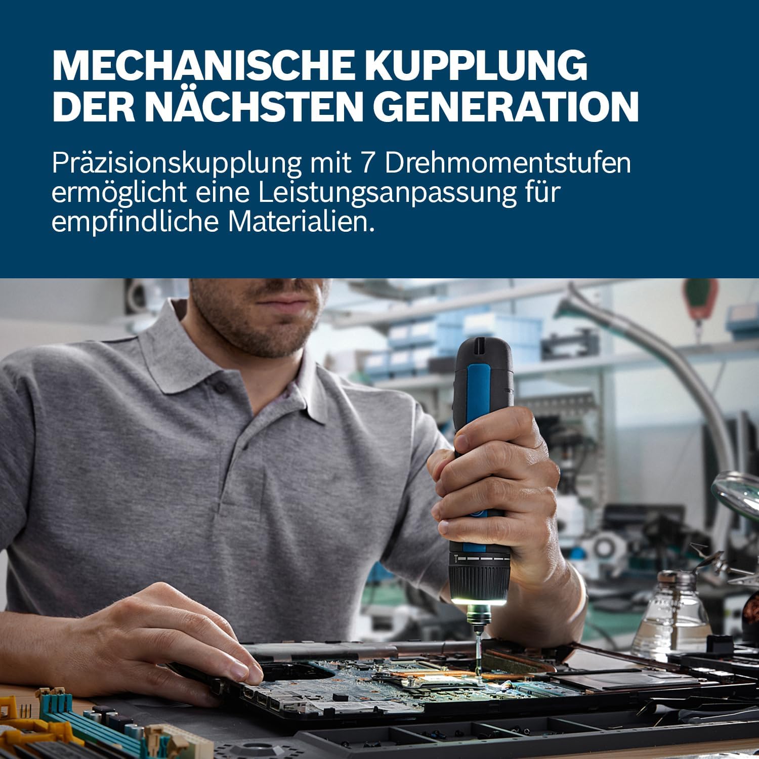 Thumbnail 1 de Bosch Professional Akku-Schrauber Bosch GO 3 inkl. 8-teiligem Bit-Set und Mini-Koffer