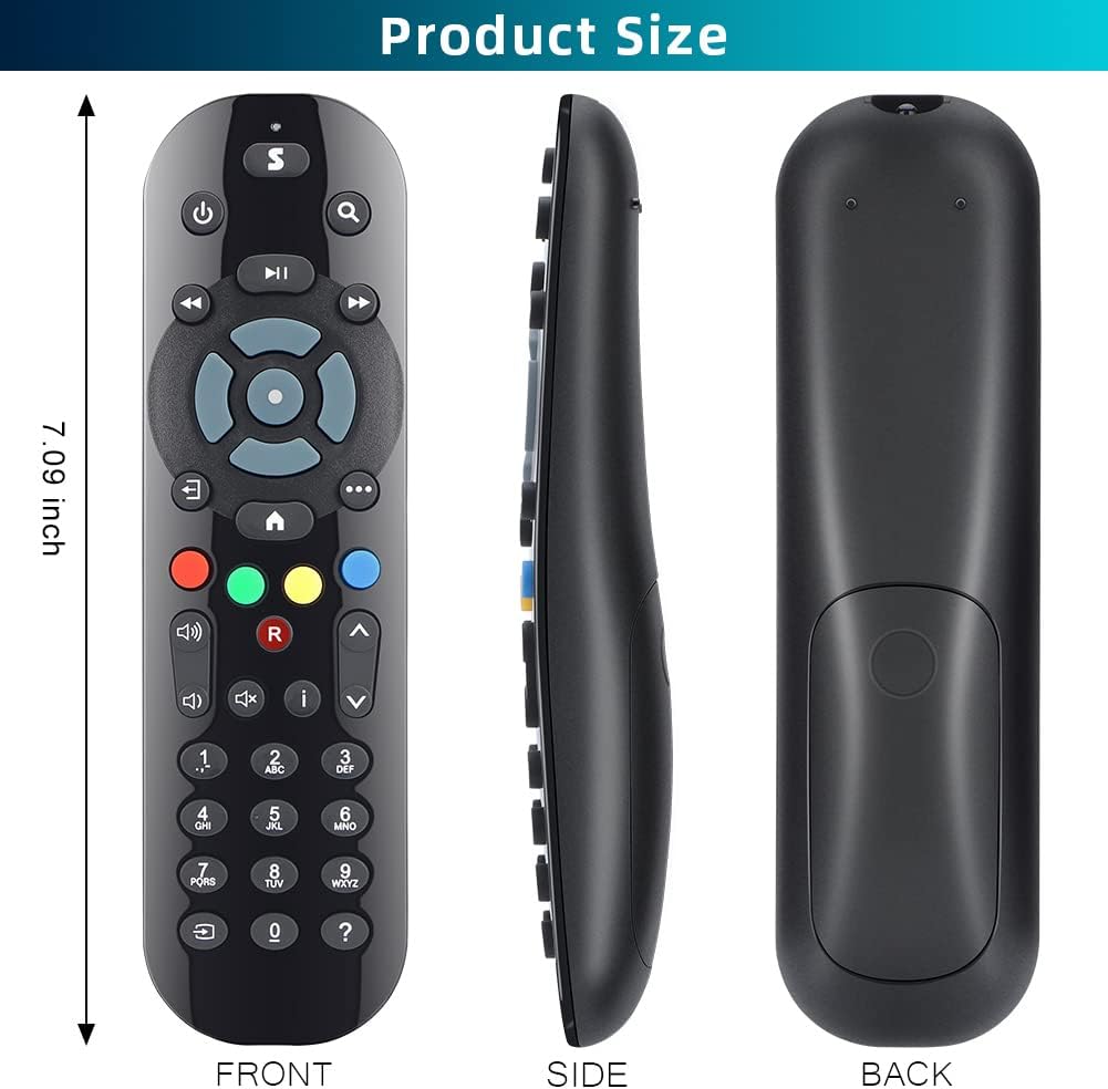 Thumbnail 6 de Gvirtue replacement remote control for Sky Q boxes (All Sky Q Box, Mini & Silver) — IR, non-touch, no voice