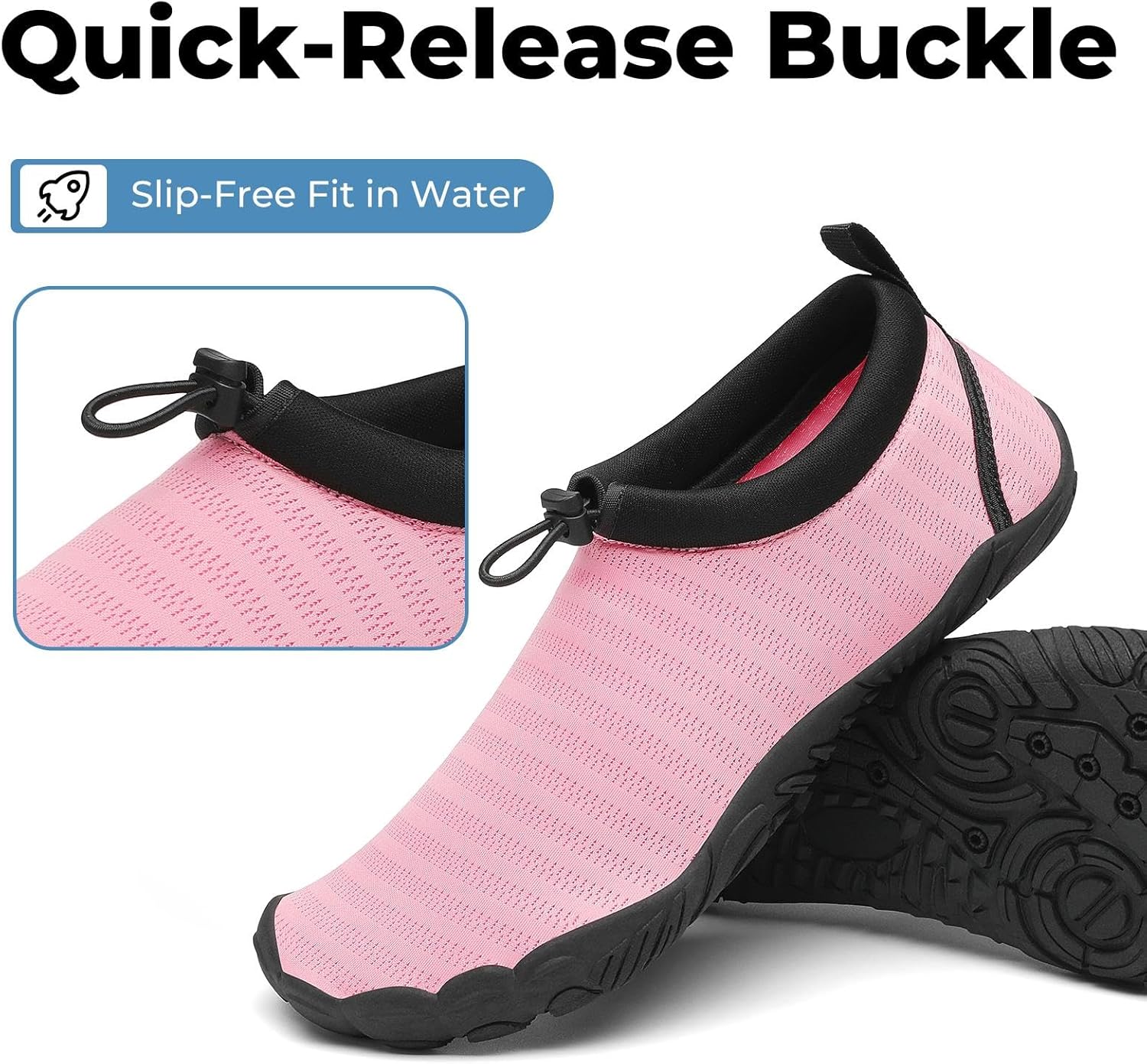 Thumbnail 2 de Mishansha Chaussures Aquatiques Homme/Femme – Séchage rapide avec 13 orifices de drainage (GR.36-46)