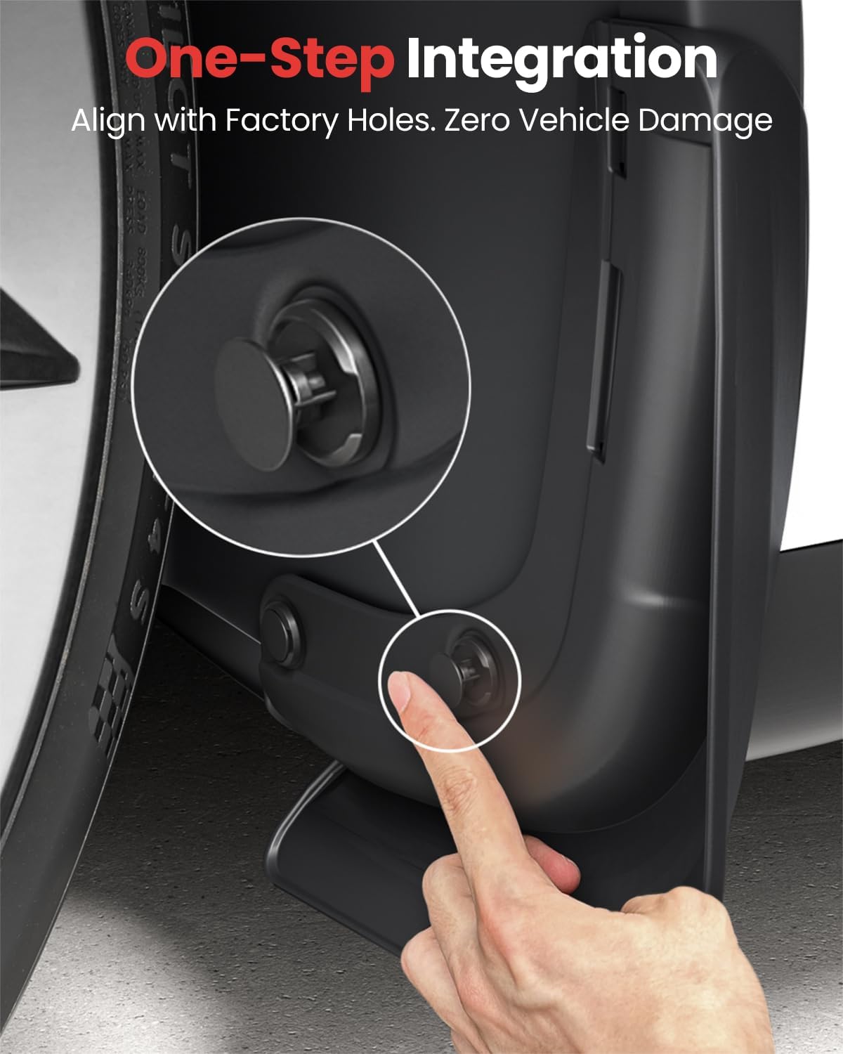 Thumbnail 4 de REEVAA Model Y Juniper Mud Flaps Set of 4