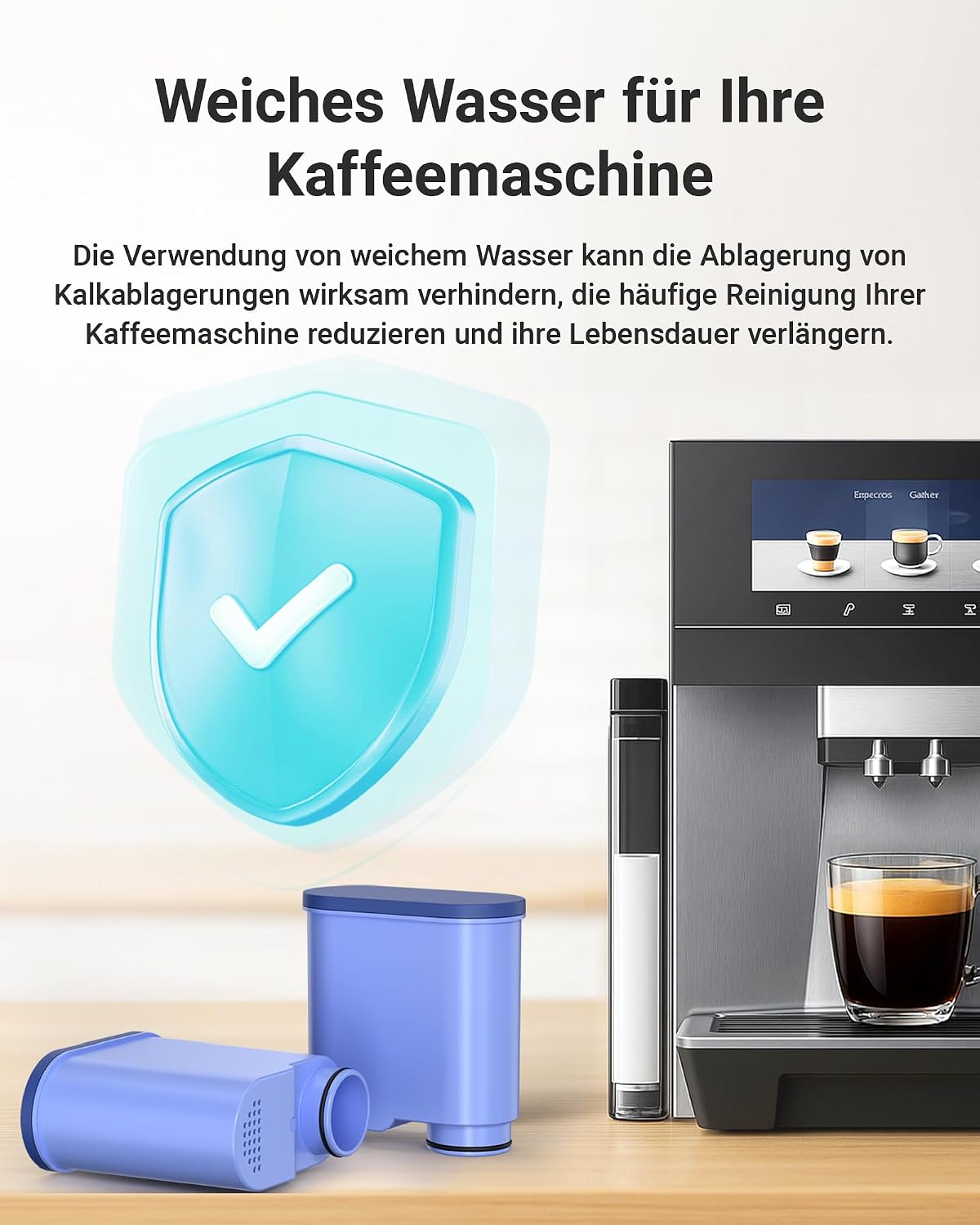Thumbnail 4 de AQUA CREST Wasserfilter für Philips Saeco CA6903/10 ⌚ (4)