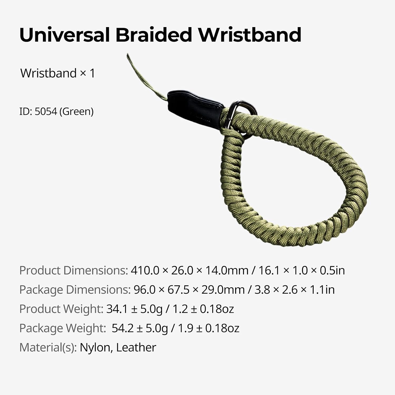Detalle 2 de SMALLRIG Camera Wrist Strap – universeller geflochtener Handgurt mit verstellbarem Sicherheitsriemen für DSLR & spiegellose Kameras