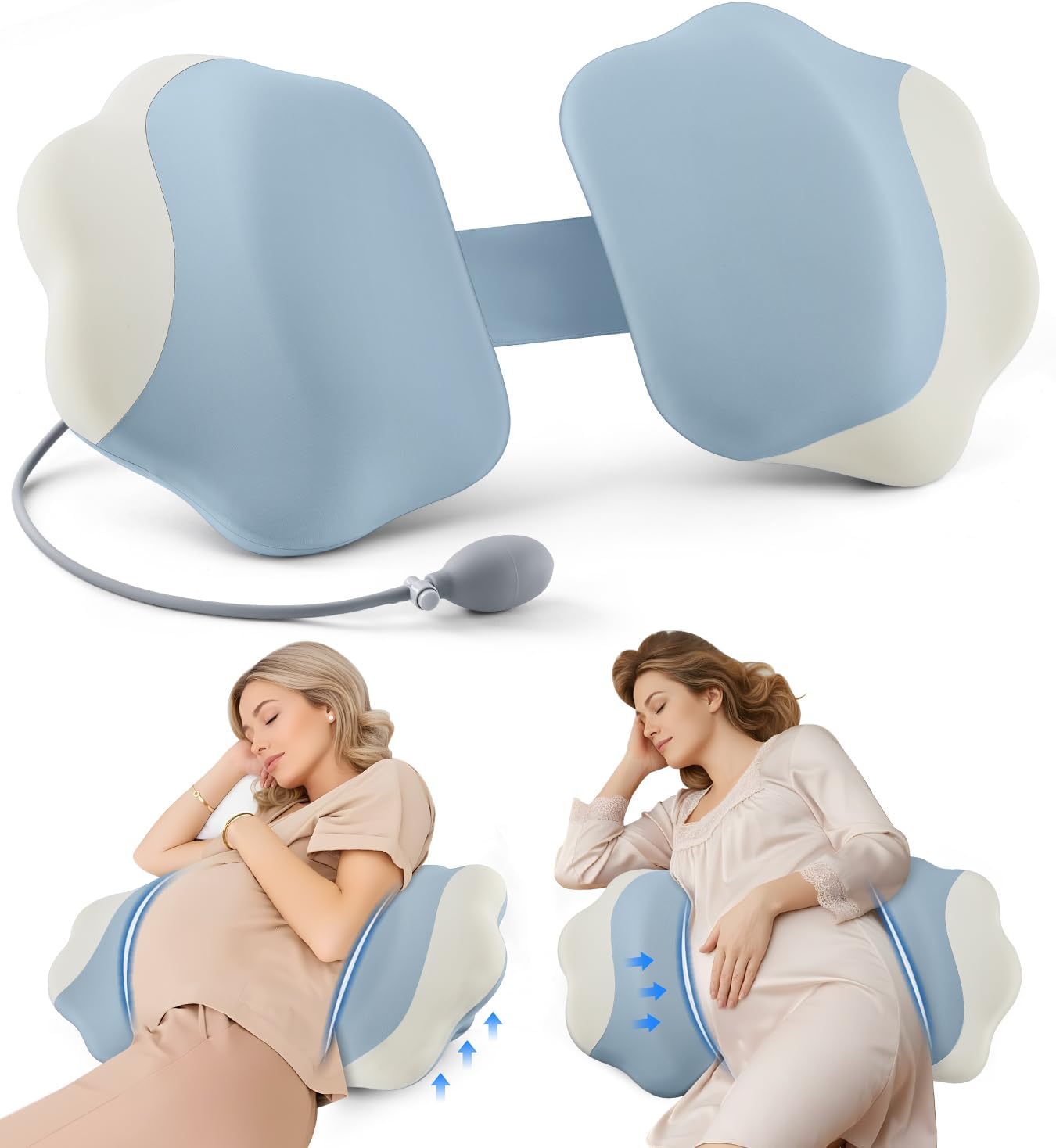Thumbnail 6 de DONAMA Memory Foam Pregnancy Pillow