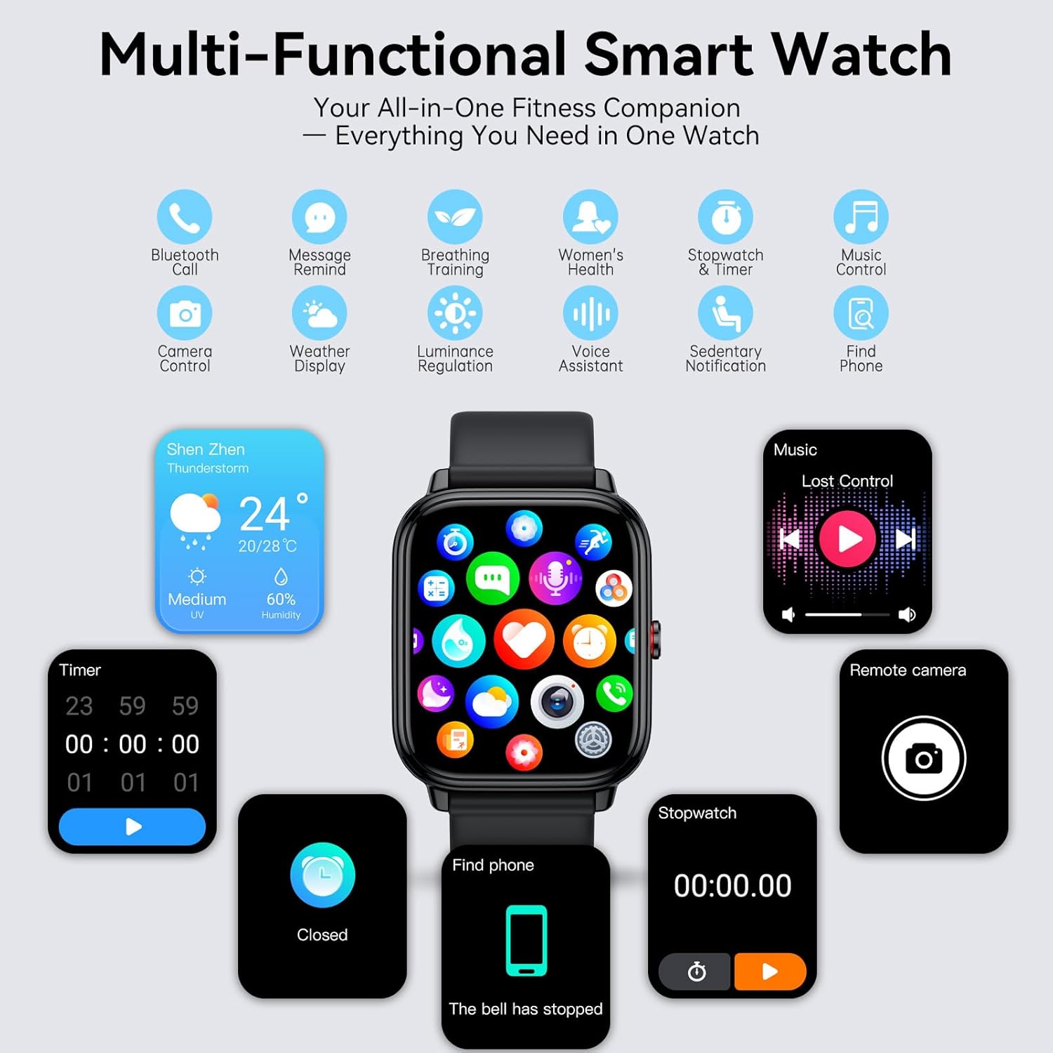 Thumbnail 6 de Tiksounds Smart Watch 2026, 20 days