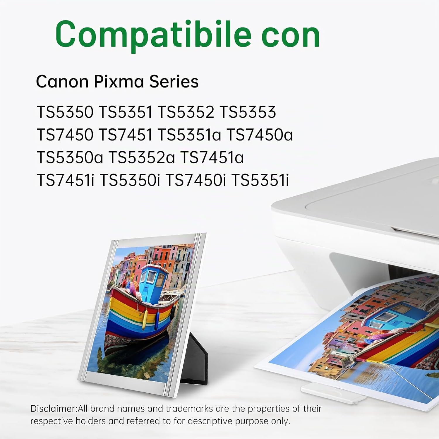 Thumbnail 1 de Lemero 560/561XL Cartucce compatibili per Canon Pixma TS5350/TS7450 – 2-pack (nero+colore)