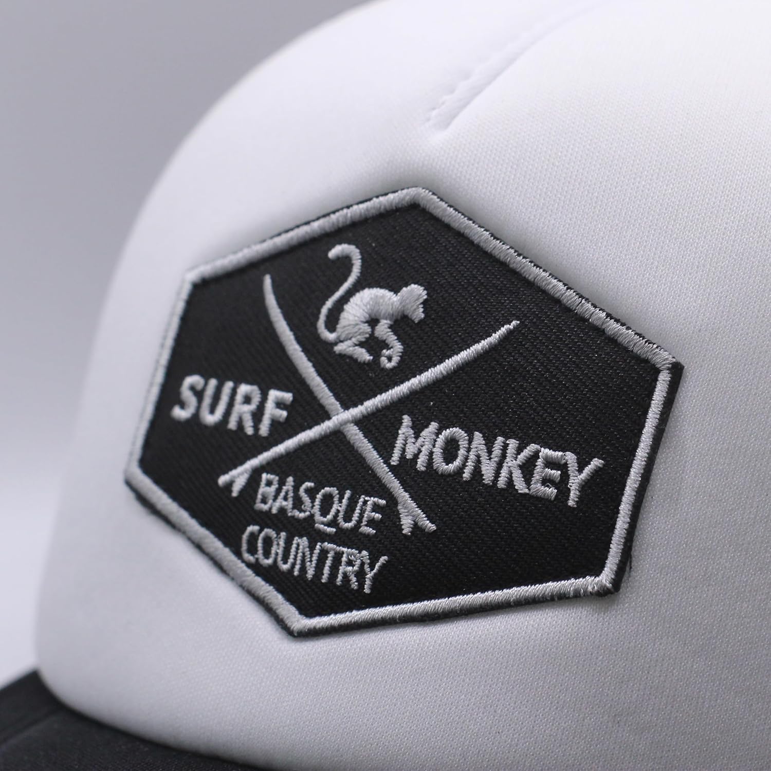 Detalle de Surf Monkey Cappello Trucker imbottito con griglia per bambini 6-12 anni (Wear&Care)