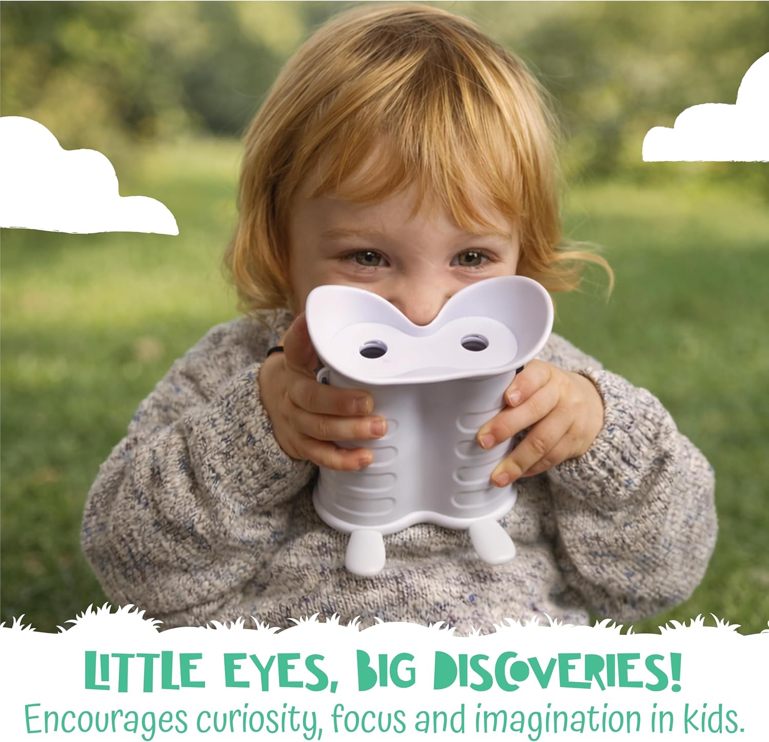 Detalle 2 de Peekimals Kids Binoculars Bunny Rabbit