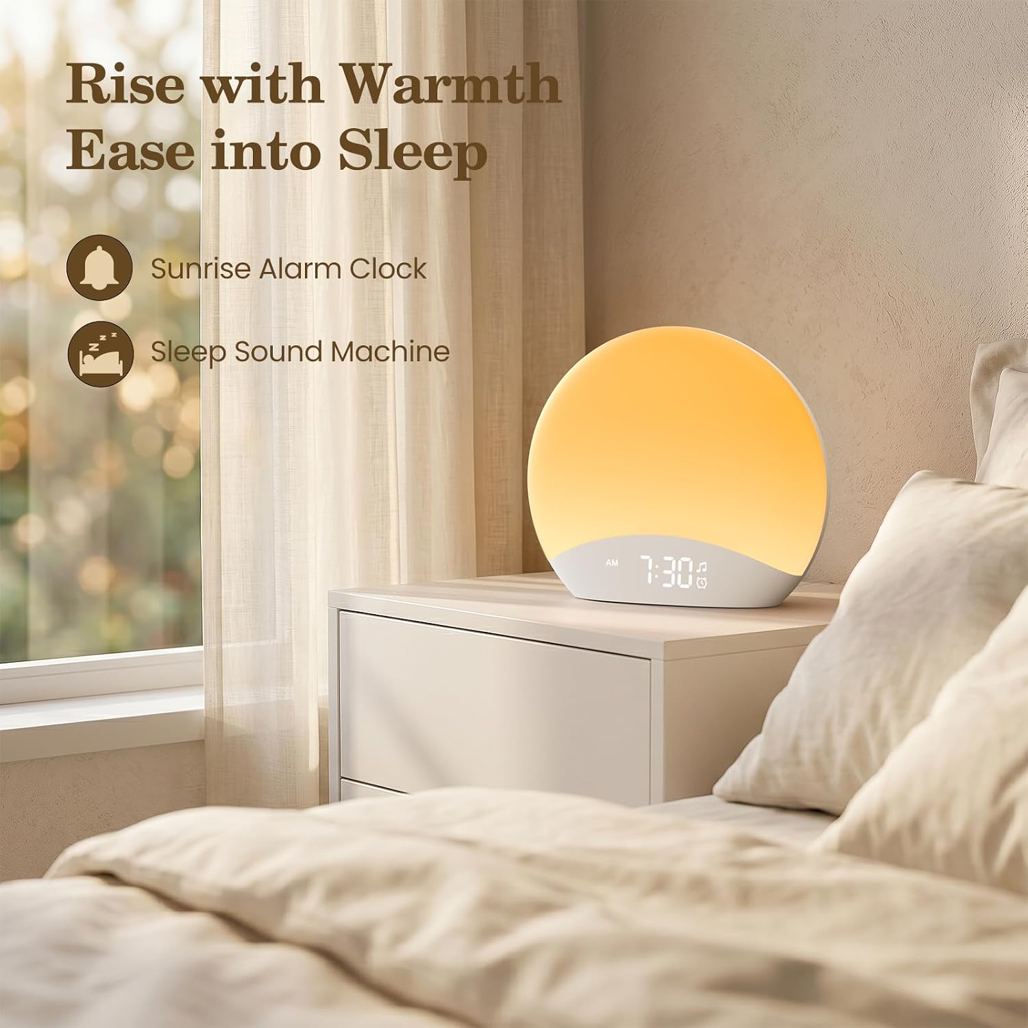 Detalle 2 de REACHER Sunrise Alarm Clock 26 sounds