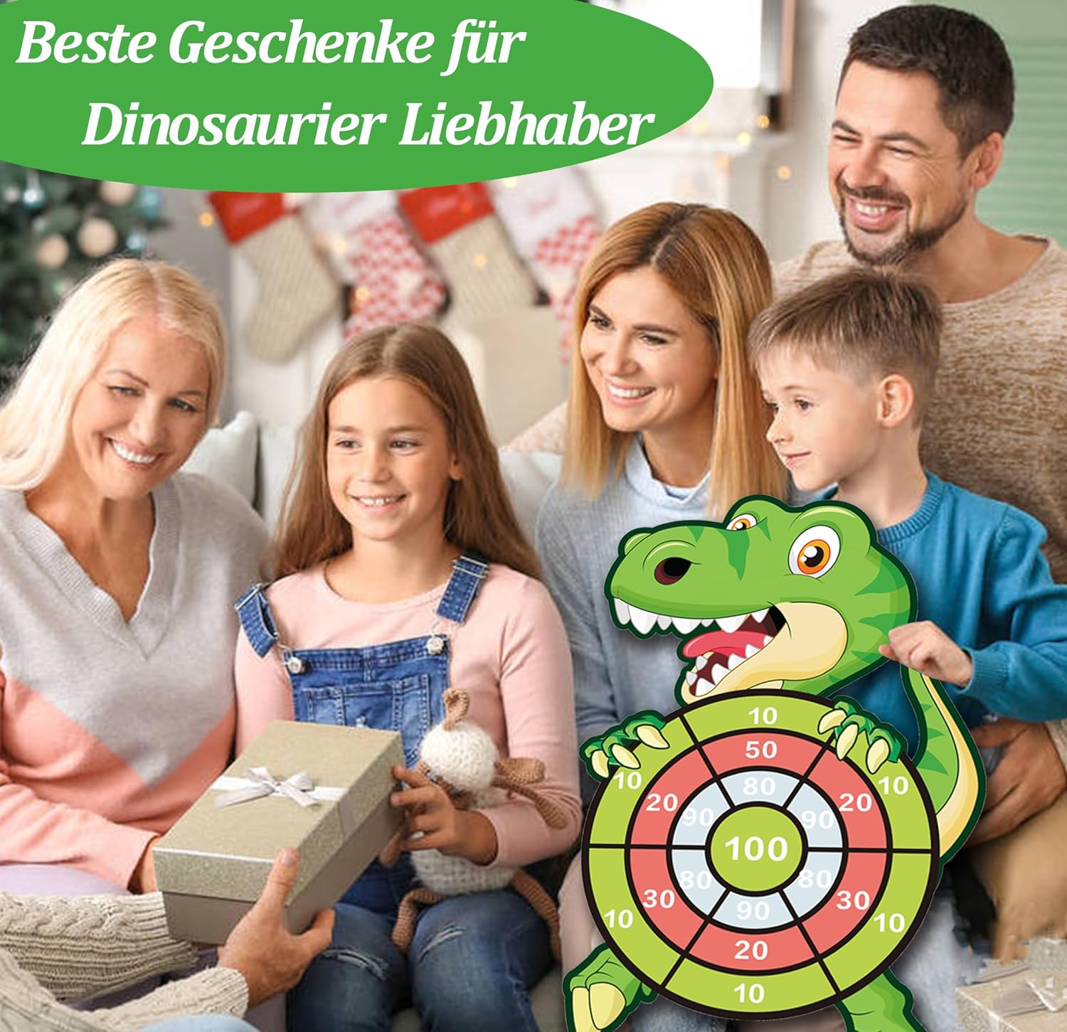 Thumbnail 6 de Dinosaurier Klett Dartscheibe Set 42 cm