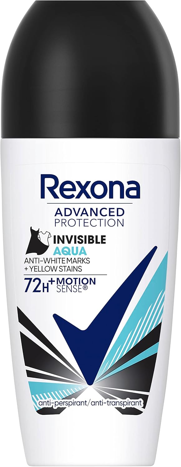 Detalle de Rexona Déodorant Femme Invisible Aqua – Advanced Protection, Lot 6x50 ml
