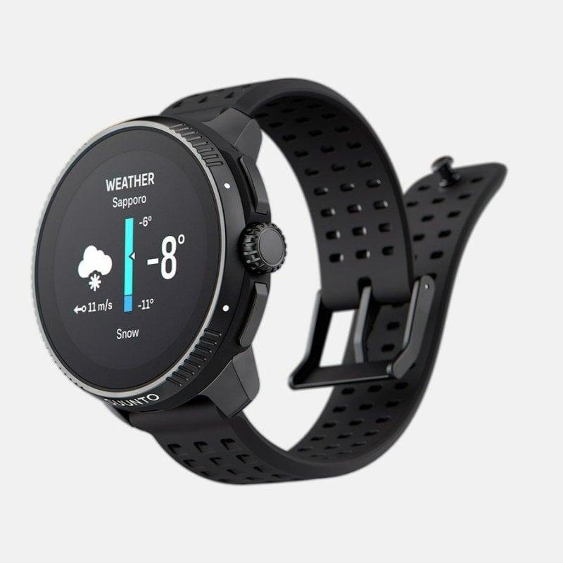 Detalle de Suunto Race GPS, smartwatch deportivo AMOLED con mapas offline y cristal de zafiro