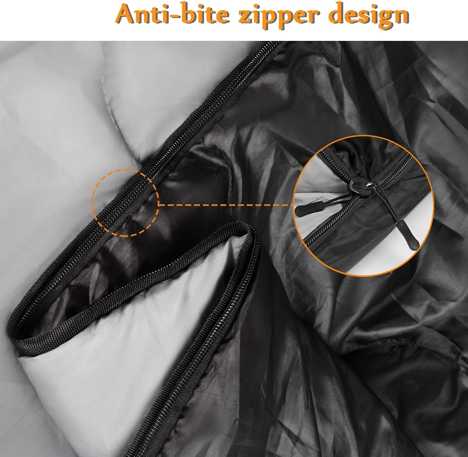 Detalle de Sleeping Bag for Adults 3-Season – Ultra-Light, Waterproof & Compact for Backpacking