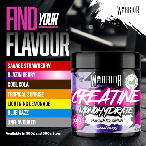 Thumbnail 8 de Warrior Creatine Monohydrate Powder 300g Pure Micronised – Clean, Vegan Strength Support