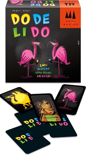 Detalle de Schmidt Spiele 40879 Dodelido, Drei Magier Kartenspiel – Schnelles Karten-Partyspiel für 2–6 Spieler