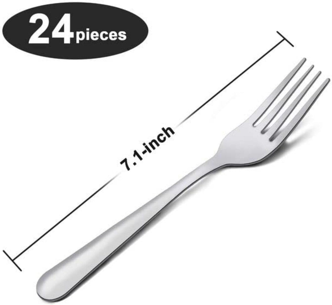 Detalle de Unokit Dinner Fork Set, 24-Piece