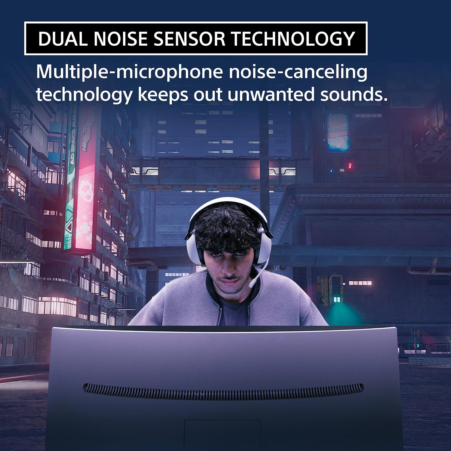 Detalle de Sony wireless gaming headset INZONE H9