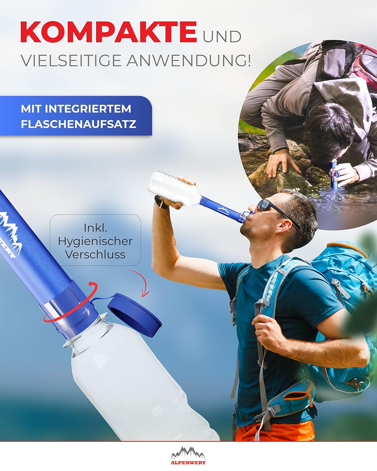 Thumbnail 5 de ALPENWERT Wasserfilter Outdoor Doppelpack