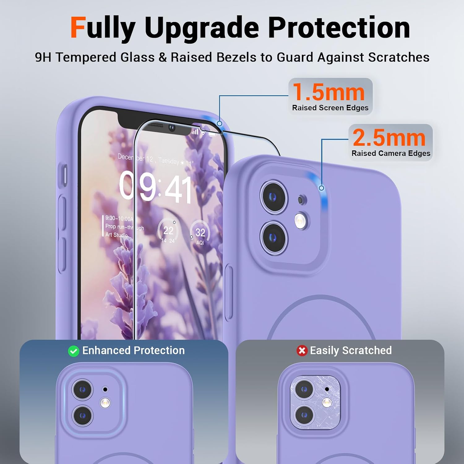Detalle de SUPFINE iPhone 12 Case 6.1 inch