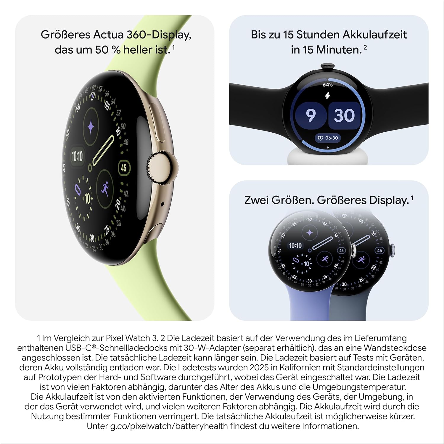 Thumbnail 6 de Google Pixel Watch 4 45 mm