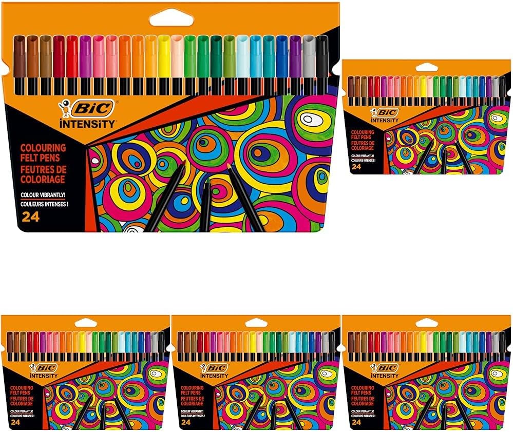 Thumbnail 6 de BIC Intensity Felt Tip Pens 24 Pack