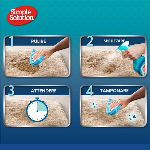 Thumbnail 3 de Simple Solution Smacchiatore Estremo per Gatti e Odori (750ml) – detergente enzimatico 3X PRO-Bacteria