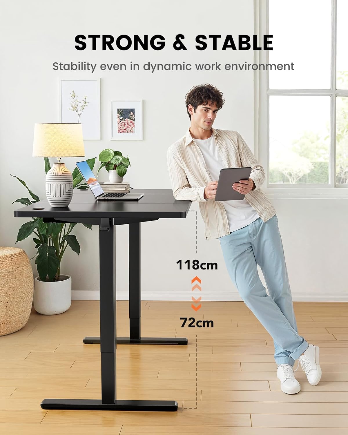 Thumbnail 4 de ErGear Electric Standing Desk 160×80 cm