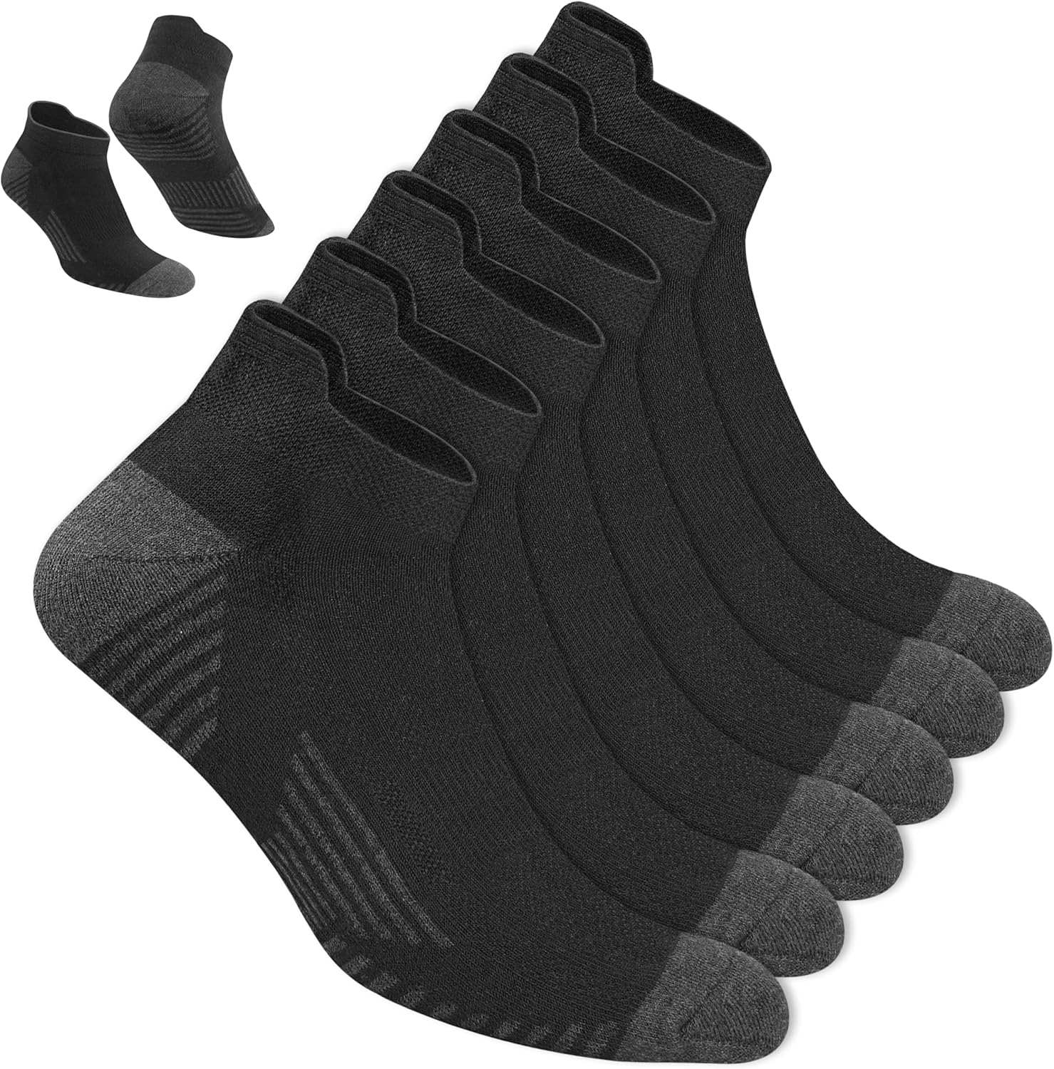 Thumbnail 3 de NAVYSPORT calzini sportivi da uomo in cotone (confezione da 6 paia)