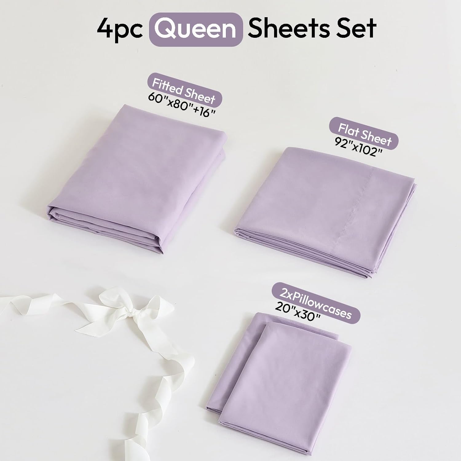 Thumbnail 2 de Queen Microfiber Sheet Set