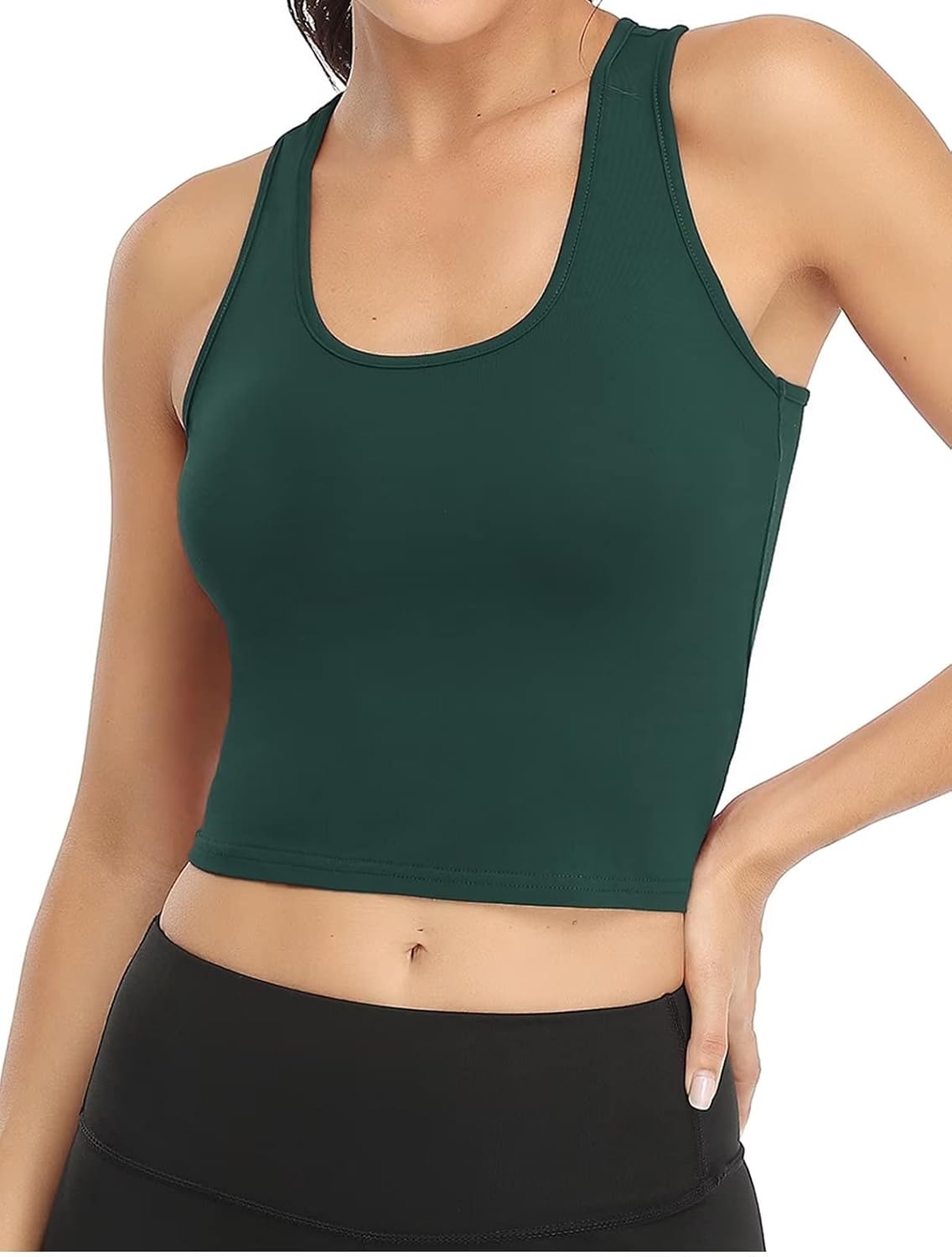 Detalle 2 de Porvike Sports Crop Tank Tops 3-Pack 🏃♀